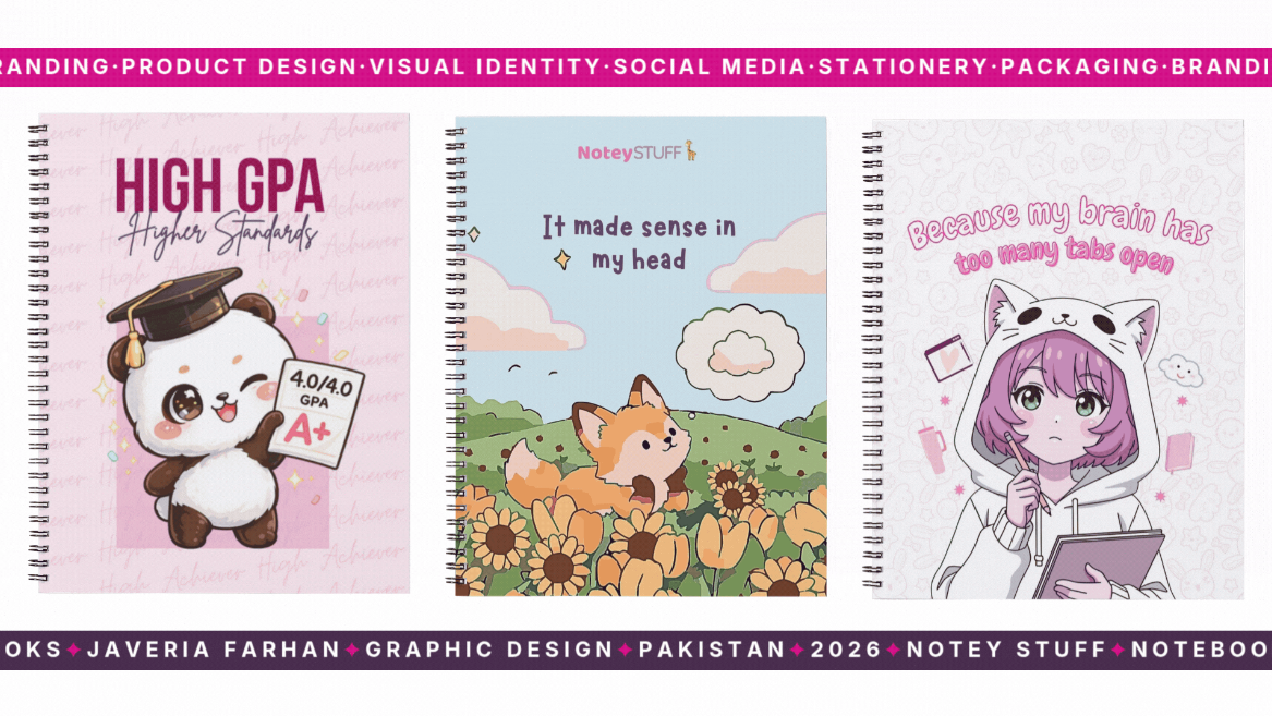 Noteystuff Illustrated Inner Spread