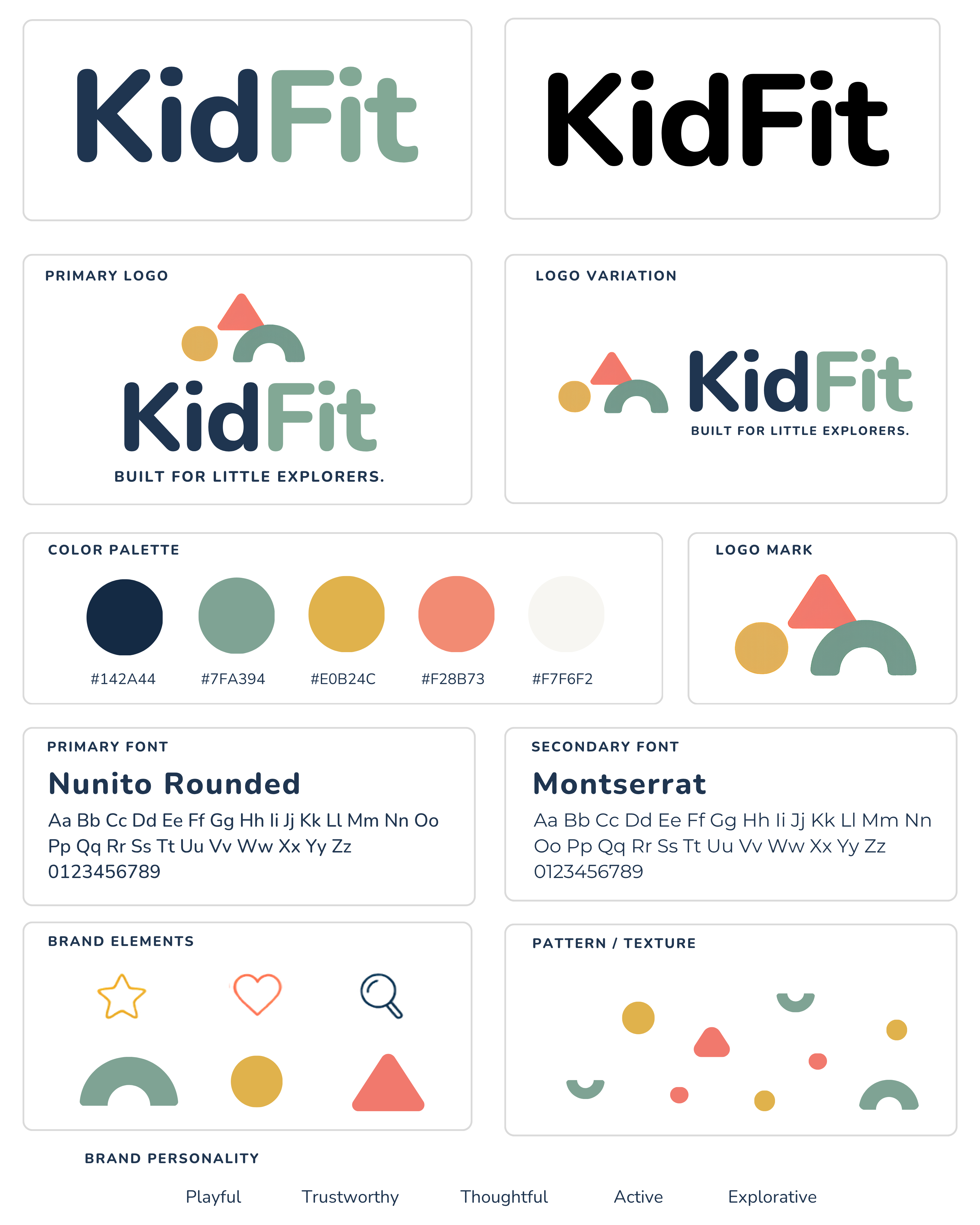 KidFit Program Deck